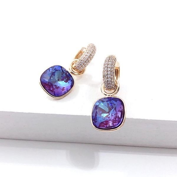 hoop & huggie square earrings for women wedding party bijoux fashion austrian crystal geometric designer girls jewellery accessories gift, Golden;silver
hoop & huggie square earrings for women wedding party bijoux fashion austrian crystal geometric designer girls jewellery accessories gift, Golden;silver