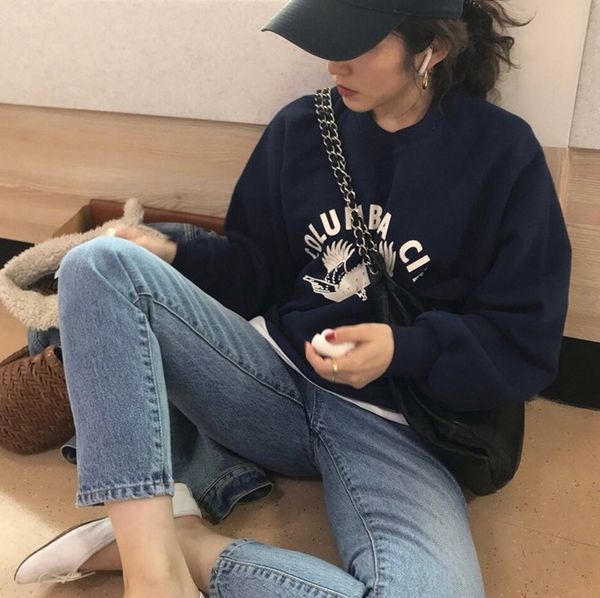 naiew 2020 autumn cpzio sweater sweaterwinter east korean gate ins style casual navy blue blogger same style printed sweater and, Black
naiew 2020 autumn cpzio sweater sweaterwinter east korean gate ins style casual navy blue blogger same style printed sweater and, Black