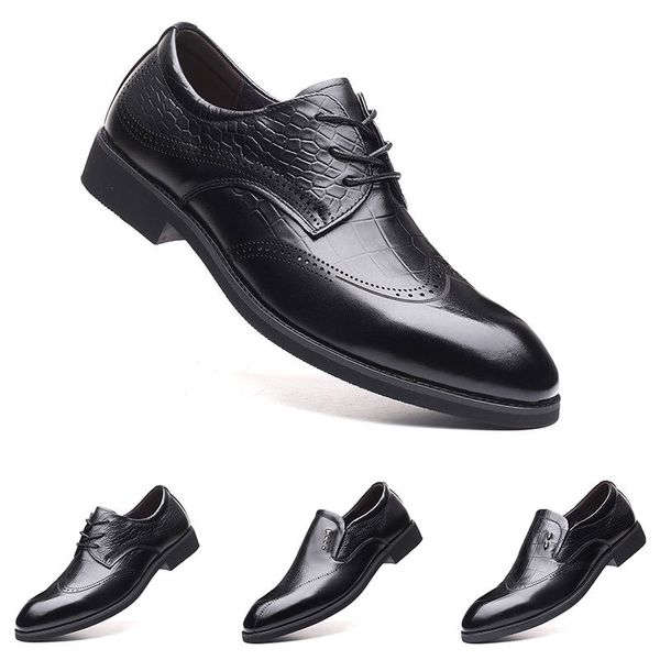 2020 new fashion 37-44 new men's leather men's shoes overshoes british casual shoes espadrilles #11, Black
2020 new fashion 37-44 new men's leather men's shoes overshoes british casual shoes espadrilles #11, Black