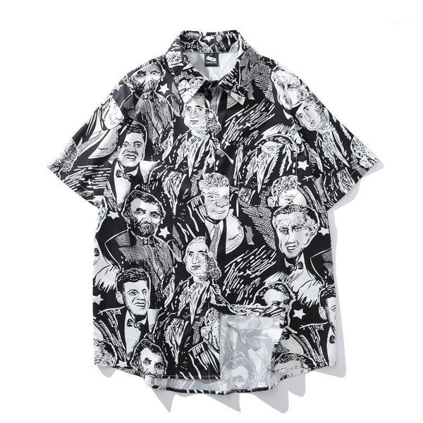 uncledonjm fashion short sleeve shirt men 2020 summer hawaii hip hop streetwear male short sleeve shirt men 10661, White;black
uncledonjm fashion short sleeve shirt men 2020 summer hawaii hip hop streetwear male short sleeve shirt men 10661, White;black