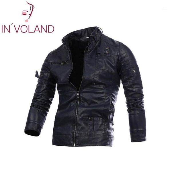 men fashion stand collar zipper pu jacket casual long pockets, zippers sleeve pocket outwear spring, autumn1, Black
men fashion stand collar zipper pu jacket casual long pockets, zippers sleeve pocket outwear spring, autumn1, Black