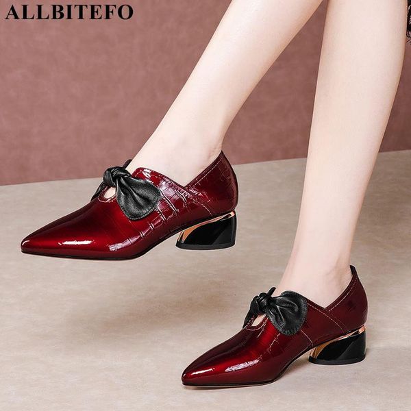 allbitefo large size:34-42 genuine leather sweet bowtie party women shoes thick heel office ladies shoes spring women heels, Black
allbitefo large size:34-42 genuine leather sweet bowtie party women shoes thick heel office ladies shoes spring women heels, Black