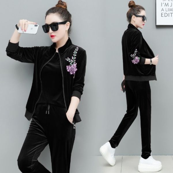 kfmrh 2020 весной новый осенний бархатный спортивной sportswearsweater sportswearwomen и золотые моды случайные свитер костюм-тройка женщин, Gray
kfmrh 2020 весной новый осенний бархатный спортивной sportswearsweater sportswearwomen и золотые моды случайные свитер костюм-тройка женщин, Gray