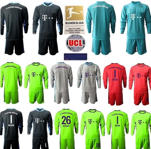 2020 2021 men long sleeve soccer jerseys kit children 1 neuer 26 ulreich goalkeeper 20 21 football shirt, Black
2020 2021 men long sleeve soccer jerseys kit children 1 neuer 26 ulreich goalkeeper 20 21 football shirt, Black