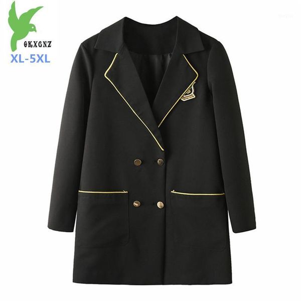 2020 new preppy style plus size xl-5xl blazer jacket women spring autumn embroidery outerwear black casual suit female g6201, White;black
2020 new preppy style plus size xl-5xl blazer jacket women spring autumn embroidery outerwear black casual suit female g6201, White;black
