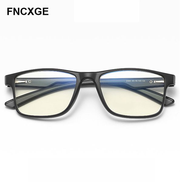 

sunglasses men tr90 glasses square frame ultralight vintage retro myopia prescription eyeglasses metal full optical frames, White;black