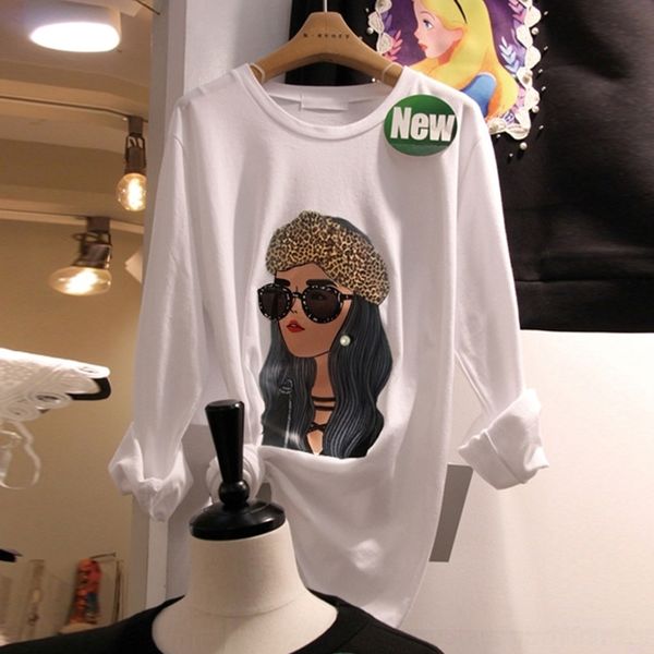 l4zdq round korea t-shirt pearl 2020 autumn new women's wear south korean neck design sense t-shirt beauty pearl pullover long sleeve c, White
l4zdq round korea t-shirt pearl 2020 autumn new women's wear south korean neck design sense t-shirt beauty pearl pullover long sleeve c, White