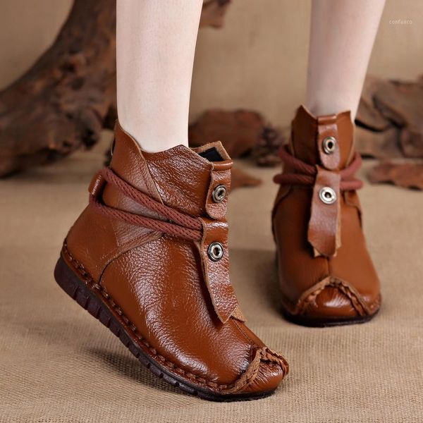 ankle boots for women shoes genuine leather fashion rivet women boots 2020 new round toe flat with sewing ladies shoes1, Black
ankle boots for women shoes genuine leather fashion rivet women boots 2020 new round toe flat with sewing ladies shoes1, Black