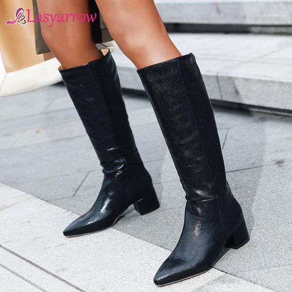 boots lasyarrow autumn women thick heel knee high pointed toe winter cowboy fashion western black white blue1
boots lasyarrow autumn women thick heel knee high pointed toe winter cowboy fashion western black white blue1