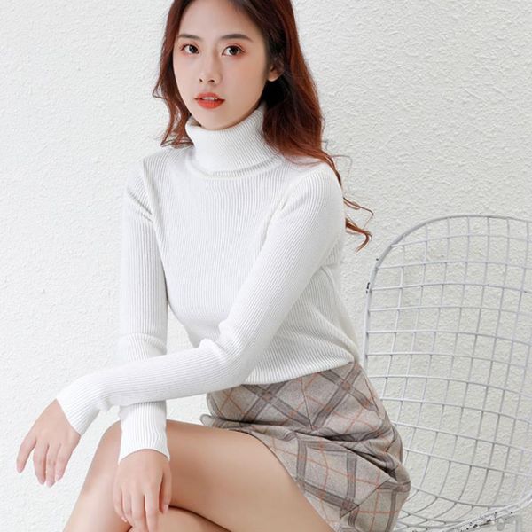 winter turtleneck fall sweater knit women fashion long sleeve clothes stripe plus size sweter mujer srs0, White;black
winter turtleneck fall sweater knit women fashion long sleeve clothes stripe plus size sweter mujer srs0, White;black