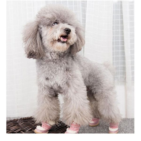 4pcs/set winter warm anti-slip pet shoes deerskin for small dogs cats chihuahua yorkie thick dog boo bbygkc
4pcs/set winter warm anti-slip pet shoes deerskin for small dogs cats chihuahua yorkie thick dog boo bbygkc