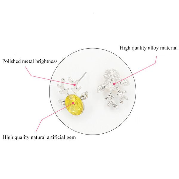 factory price cute stud earring three dimensional reindeer crystal earrings kids christmas gifts red blue pink white col, Golden;silver
factory price cute stud earring three dimensional reindeer crystal earrings kids christmas gifts red blue pink white col, Golden;silver