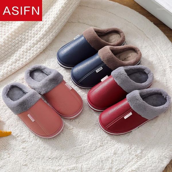 slippers asifn pu leather men women winter home two-color bottom hairy wooden floor warm cotton non-slip shoes1, Black
slippers asifn pu leather men women winter home two-color bottom hairy wooden floor warm cotton non-slip shoes1, Black