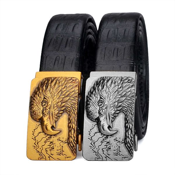 new style men's eagle business leisure melon seed grain leather automatic buckle belt, Black;green
new style men's eagle business leisure melon seed grain leather automatic buckle belt, Black;green