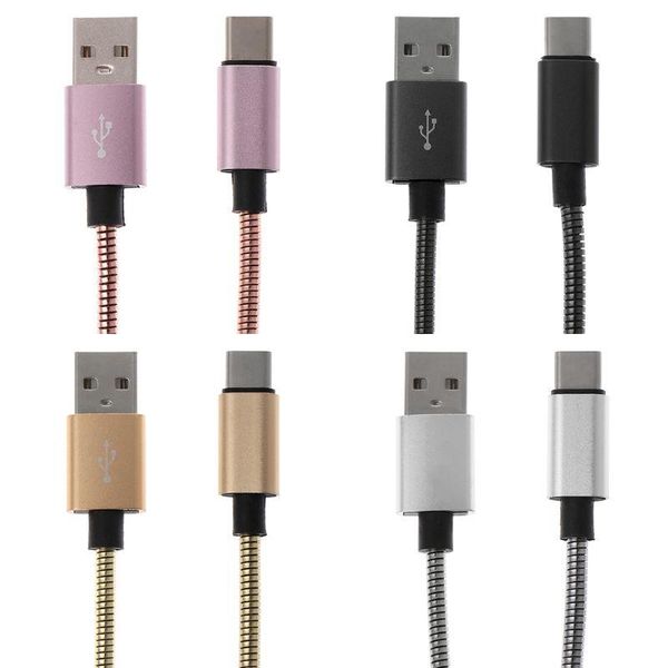 charging cable fast charger cord data transfer spring metal wire type-c interface for smartphone
charging cable fast charger cord data transfer spring metal wire type-c interface for smartphone