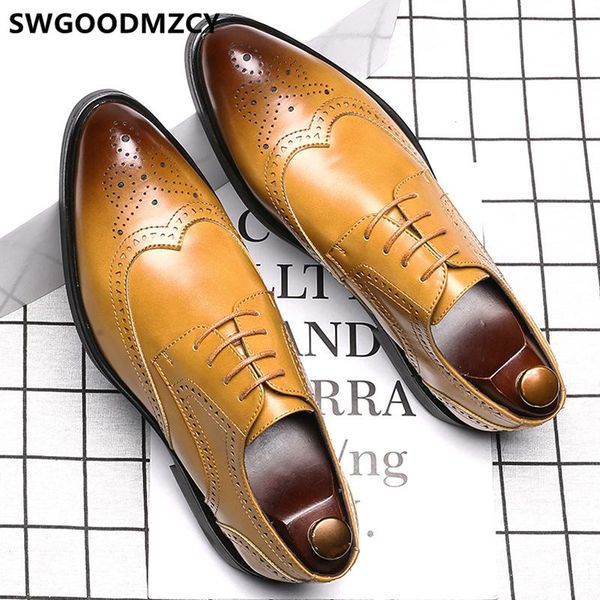 formal shoes men classic italian brand brogue shoes men office coiffeur elegant for wedding dress zapatos oxford hombr, Black
formal shoes men classic italian brand brogue shoes men office coiffeur elegant for wedding dress zapatos oxford hombr, Black