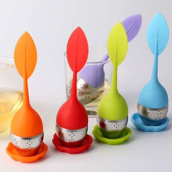 creative silicone leaves shape tea bag tea filter tea infuser food-grade loose-leaf heat-resistant lovely everyday items 
creative silicone leaves shape tea bag tea filter tea infuser food-grade loose-leaf heat-resistant lovely everyday items