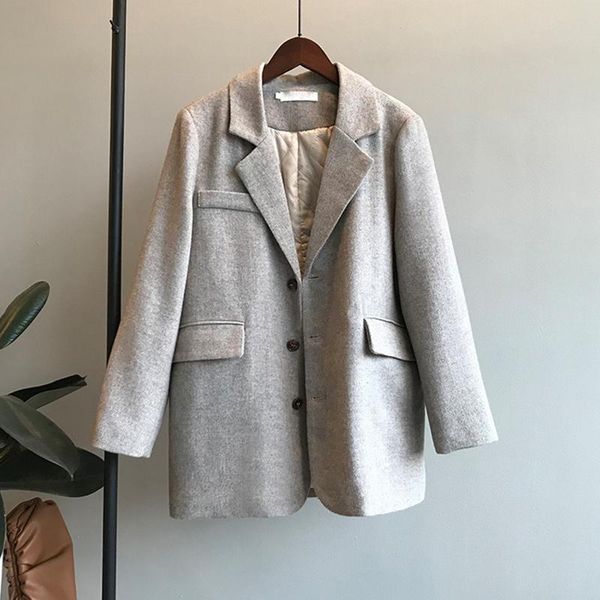 blazers women women's winter cotton wadded blazer suit korean style loose casual warm coats ladies office business coat, White;black
blazers women women's winter cotton wadded blazer suit korean style loose casual warm coats ladies office business coat, White;black