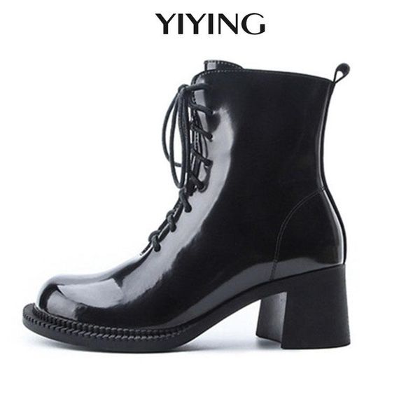 glossy pu boots for women 2020 new genuine leather ankle boots autumn winter women motorcycle shoes female, Black
glossy pu boots for women 2020 new genuine leather ankle boots autumn winter women motorcycle shoes female, Black
