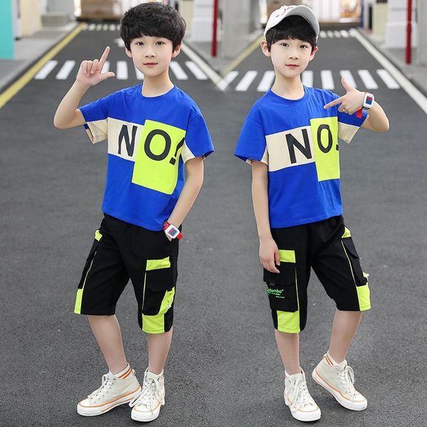 clothing sets boys sports suit boy 2021 summer short-sleeved set 2pcs children's wear tracksuit 6 8 10 12 14 years teen kids clothes1, White
clothing sets boys sports suit boy 2021 summer short-sleeved set 2pcs children's wear tracksuit 6 8 10 12 14 years teen kids clothes1, White