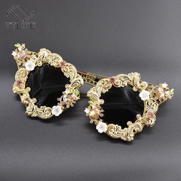 sunglasseslife vintage punk oversized cat eye sunglasses handmade rhinestone inlaid baroque pearl party eyeglass, White;black
sunglasseslife vintage punk oversized cat eye sunglasses handmade rhinestone inlaid baroque pearl party eyeglass, White;black