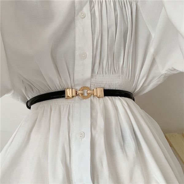 belt lady decoration with dress sweater coat simple and versatile slim waist seal korean fashion, Black;brown
belt lady decoration with dress sweater coat simple and versatile slim waist seal korean fashion, Black;brown