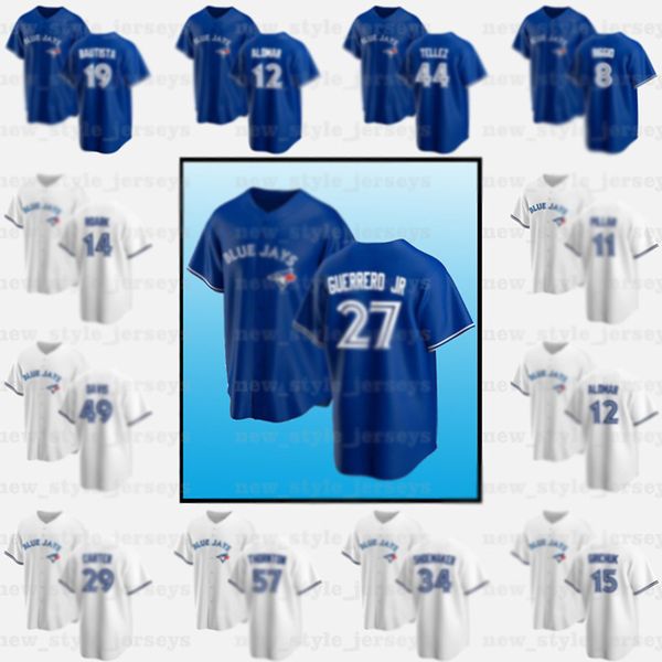 27 vladimir guerrero jr. 11 kevin pillar 19 jose bautista jersey 8 cavan biggio 12 roberto alomar 29 joe carter baseball jerseys, Blue;black
27 vladimir guerrero jr. 11 kevin pillar 19 jose bautista jersey 8 cavan biggio 12 roberto alomar 29 joe carter baseball jerseys, Blue;black