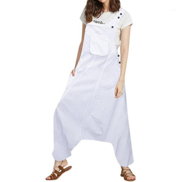 plus size women u neck sleeveless backless side pockets baggy long jumpsuit women summer 20201, Black;white
plus size women u neck sleeveless backless side pockets baggy long jumpsuit women summer 20201, Black;white