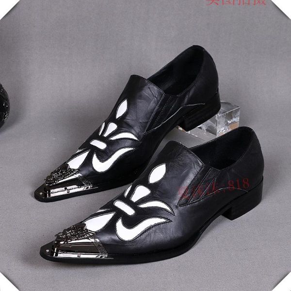 christia bella classic bullock carved pointed toe men's party shoes plus size fashion white print genuine leather man prom shoes, Black
christia bella classic bullock carved pointed toe men's party shoes plus size fashion white print genuine leather man prom shoes, Black