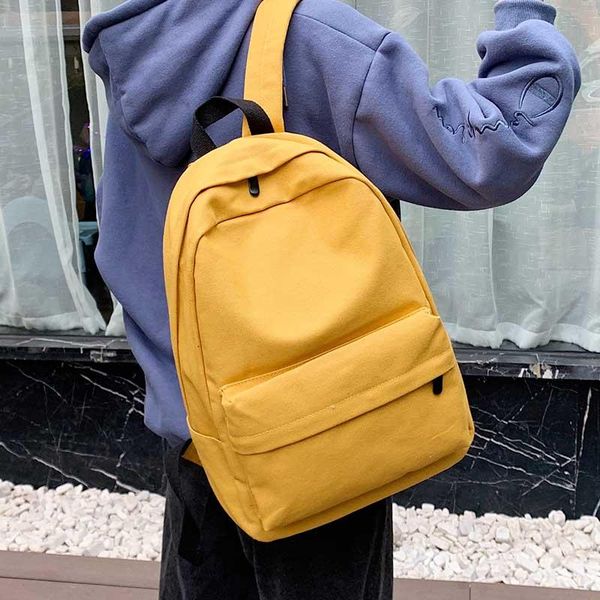hocodo women's backpack fashion casual classics backpack canvas solid color female shoulder bag student cute school bag mochilas
hocodo women's backpack fashion casual classics backpack canvas solid color female shoulder bag student cute school bag mochilas
