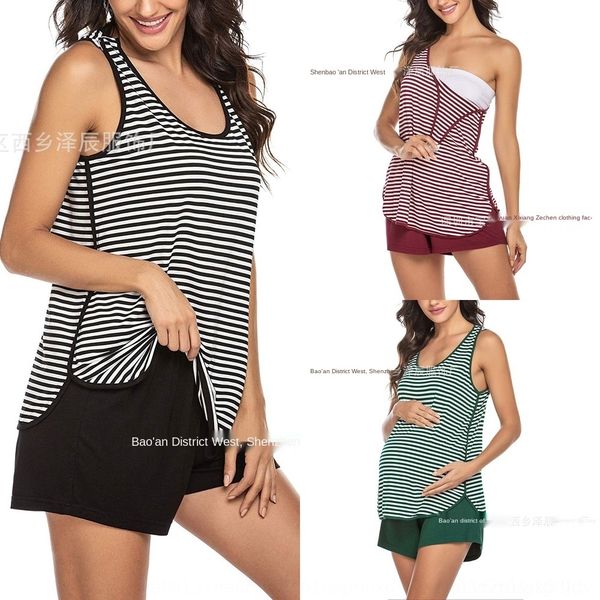 ycyiu pregnant women's striped leisure care suit pregnant women's nursing striped nursing care suit leisure ppjdm, Gray
ycyiu pregnant women's striped leisure care suit pregnant women's nursing striped nursing care suit leisure ppjdm, Gray