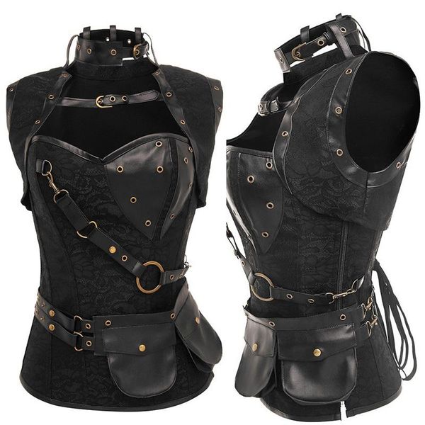 waist support s-6xlwomen camouflage camo pu boned overbust corset cincher corsets bustier army girl shaper corpete corselet, Black;gray
waist support s-6xlwomen camouflage camo pu boned overbust corset cincher corsets bustier army girl shaper corpete corselet, Black;gray