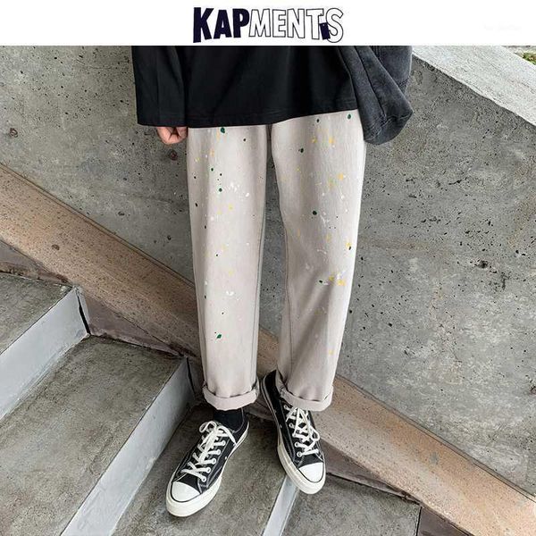 men's jeans kapments vintage men ink jet baggy 2021 mens streetwear harajuku high waist straight denim pants male korean pants1, Blue
men's jeans kapments vintage men ink jet baggy 2021 mens streetwear harajuku high waist straight denim pants male korean pants1, Blue