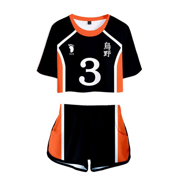 2021 new summer anime haikyuu 3d print crop hinata shoyo cosplay beach tank short sleeve t-shirt and shorts set sports suit i5y2, Black
2021 new summer anime haikyuu 3d print crop hinata shoyo cosplay beach tank short sleeve t-shirt and shorts set sports suit i5y2, Black