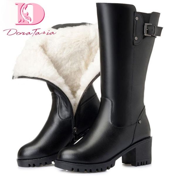 boots doratasia ladies winter plush mid calf platform thick high heels zip women 2021 warm fur casual shoes woman, Black
boots doratasia ladies winter plush mid calf platform thick high heels zip women 2021 warm fur casual shoes woman, Black
