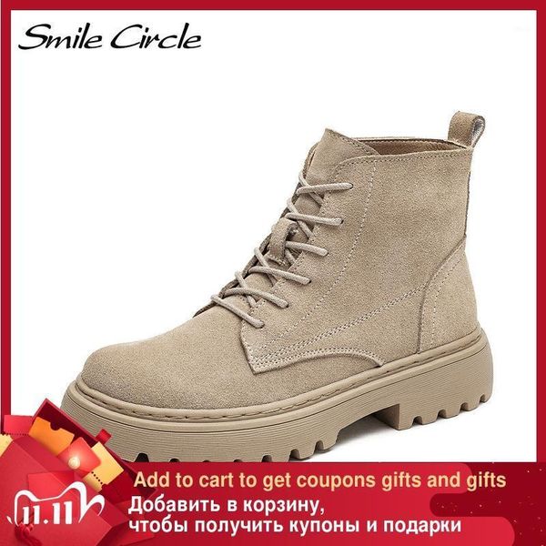 boots smile circle ankle suede leather women flat platform short ladies shoes fashion autumn winter1, Black
boots smile circle ankle suede leather women flat platform short ladies shoes fashion autumn winter1, Black