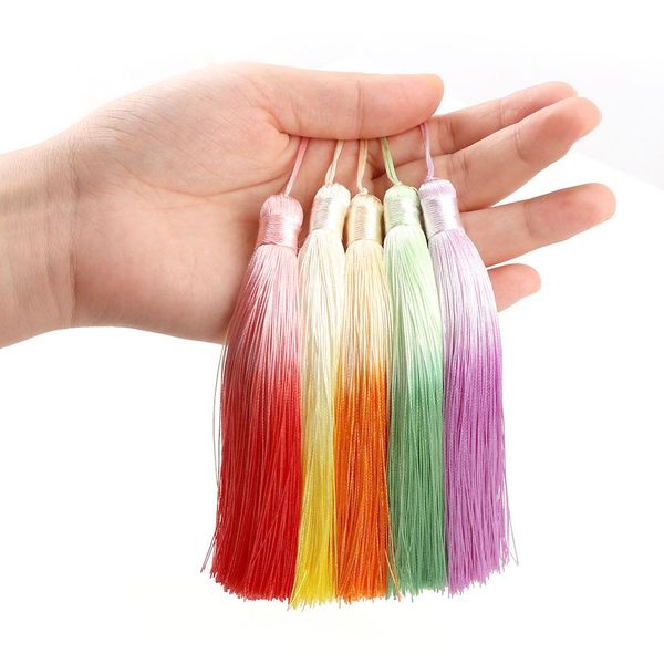 2pcs big size gradient color silk tassel charms pendant necklace earrings findings tassels for jewelry diy borlas de materials h bbydtl
2pcs big size gradient color silk tassel charms pendant necklace earrings findings tassels for jewelry diy borlas de materials h bbydtl