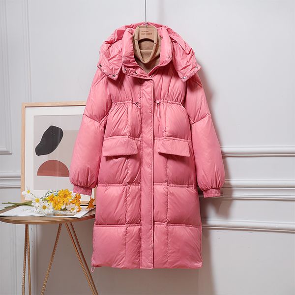 2021 New Winter Woman with Hood Warm Jacket Collar Female 90% White Down Outwear WUTL, Black
2021 New Winter Woman with Hood Warm Jacket Collar Female 90% White Down Outwear WUTL, Black