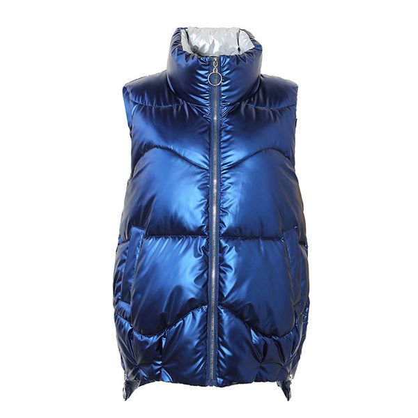 women winter vests 2020 korean style short cotton-padded jacket thick warm ladies coats casual stand collar zipper outerwear 1023, Black;white
women winter vests 2020 korean style short cotton-padded jacket thick warm ladies coats casual stand collar zipper outerwear 1023, Black;white