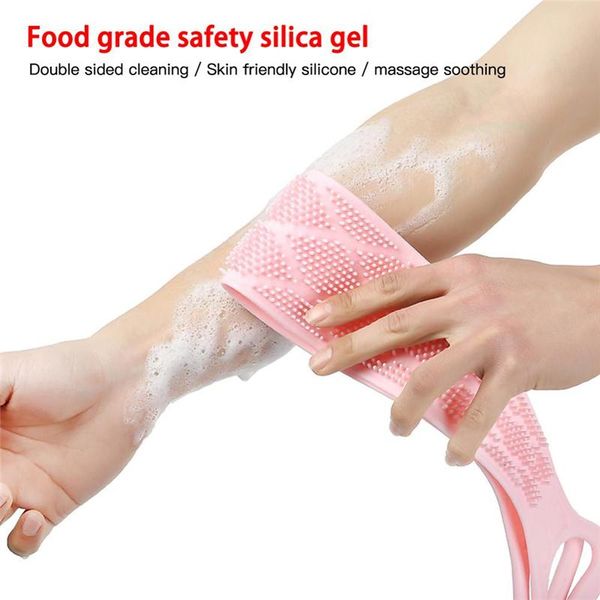silicone brush 4 colors bath towels rubbing back mud peeling body massage shower extended scrubber skin clean shower brush
silicone brush 4 colors bath towels rubbing back mud peeling body massage shower extended scrubber skin clean shower brush