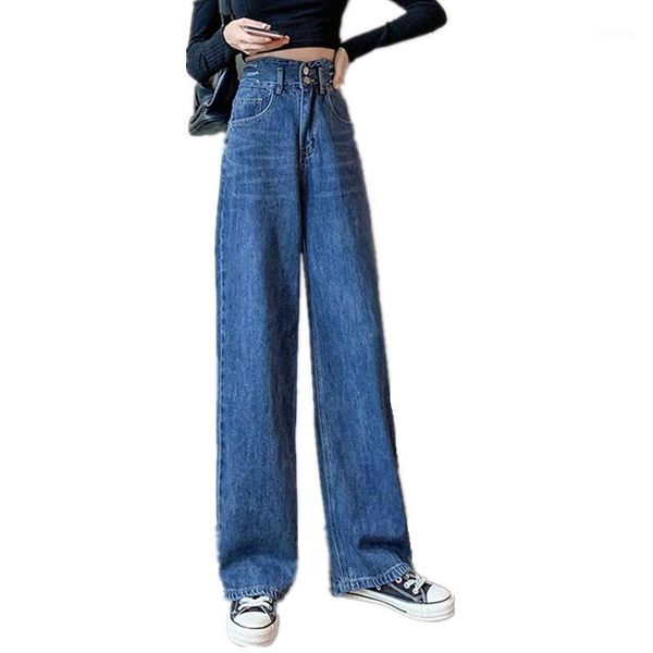 autumn high waist woman jeans wide leg denim clothing loose streetwear vintage straight pants blue baggy jeans women1
autumn high waist woman jeans wide leg denim clothing loose streetwear vintage straight pants blue baggy jeans women1