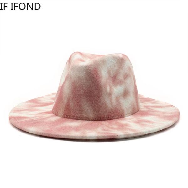 ladies wide brim jazz cap spring tie dye designer camouflage felt fedoras hat men women hat, Blue;gray
ladies wide brim jazz cap spring tie dye designer camouflage felt fedoras hat men women hat, Blue;gray