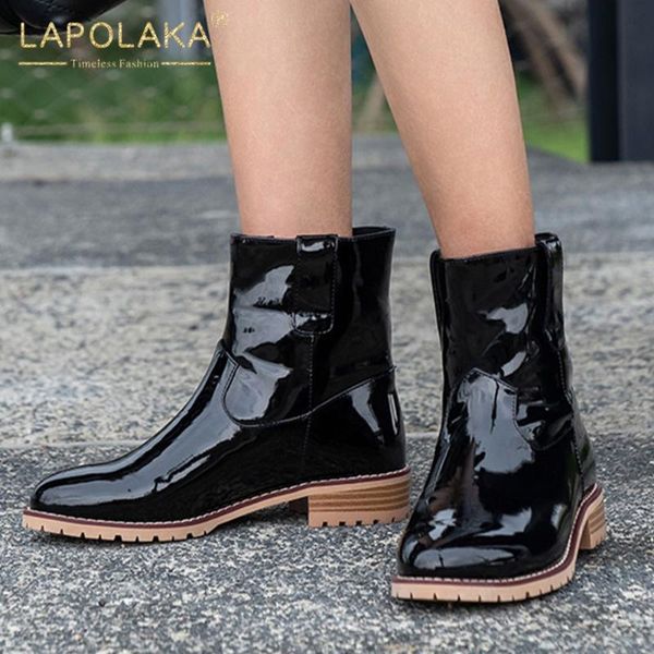 new arrivals large sizes 46 square heels slip on more colors winter women shoes easy wearing ankle boots female, Black
new arrivals large sizes 46 square heels slip on more colors winter women shoes easy wearing ankle boots female, Black