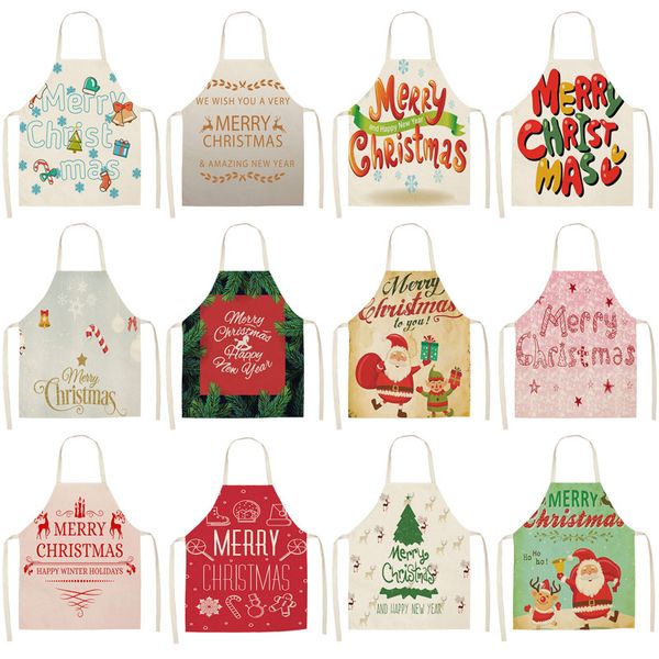 christmas letter colorful printed cleaning aprons home cooking kitchen apron cook wear cotton linen bibs 53*65cm cm1001
christmas letter colorful printed cleaning aprons home cooking kitchen apron cook wear cotton linen bibs 53*65cm cm1001