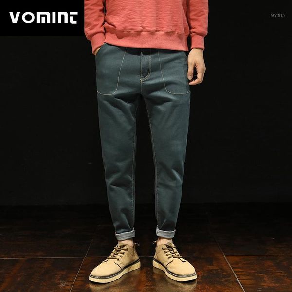 vomint 2018 new mens jeans elasticity halen pants splice wash distressed jeans casual pant for male hlk51651, Blue
vomint 2018 new mens jeans elasticity halen pants splice wash distressed jeans casual pant for male hlk51651, Blue
