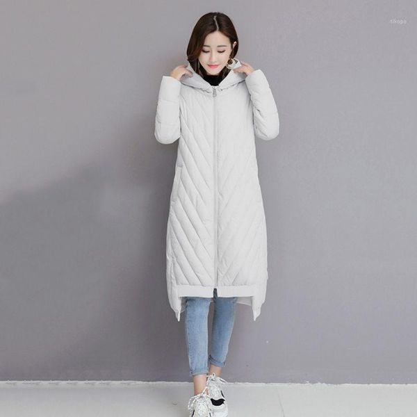 women's long winter cotton coat 2019 new korean fashion loose large size solid color thick female down cotton jacket lq6231, Black
women's long winter cotton coat 2019 new korean fashion loose large size solid color thick female down cotton jacket lq6231, Black