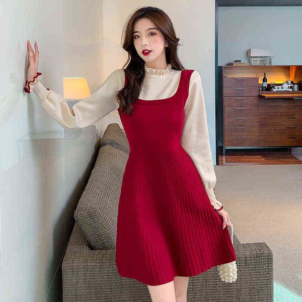 woman casual dresses autumn and winter 2022 high a-shaped french minority waist closed small knitted dresses, Black;gray
woman casual dresses autumn and winter 2022 high a-shaped french minority waist closed small knitted dresses, Black;gray