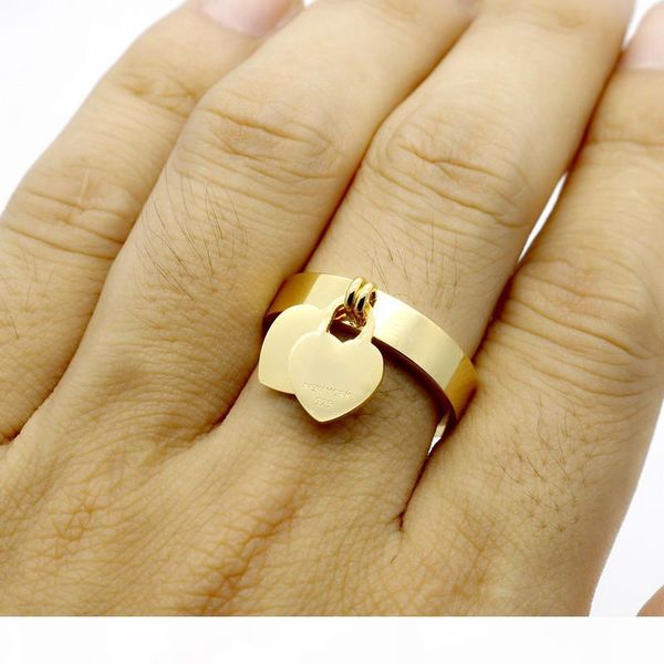 fashion t rings for women original design great quality women double heart shaped ring fast drop shipping 1pcs, Silver
fashion t rings for women original design great quality women double heart shaped ring fast drop shipping 1pcs, Silver