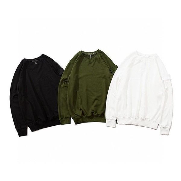 2020ss, plain casual hoodie for men and women, round neck and long sleeves, Black 
2020ss, plain casual hoodie for men and women, round neck and long sleeves, Black