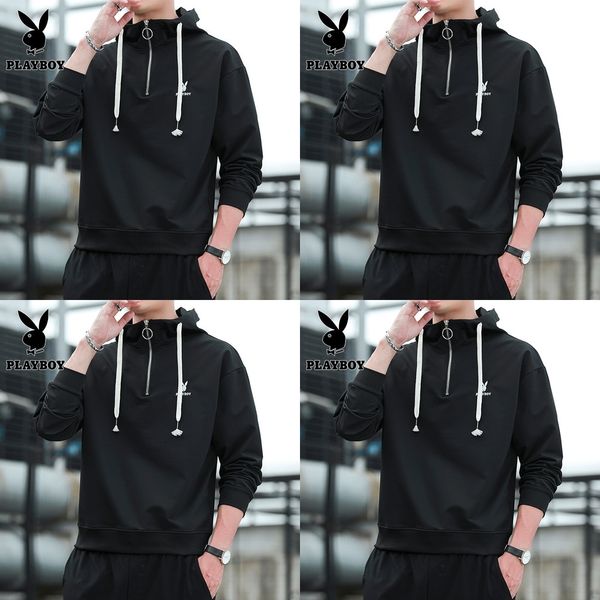 mw2pr playboy playboy korean version of slim fitting wearing long sleeve 666 wearing hooded men's korean sweater sweaterversion of slim, Black
mw2pr playboy playboy korean version of slim fitting wearing long sleeve 666 wearing hooded men's korean sweater sweaterversion of slim, Black